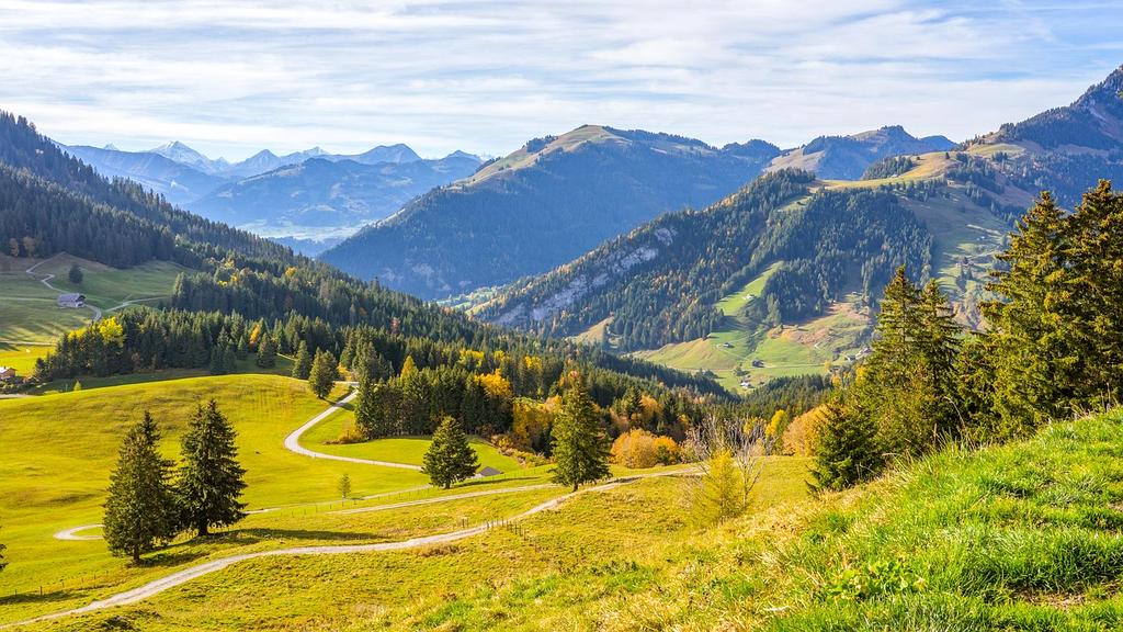 Intermediate hiker with backpack